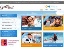Tablet Screenshot of groma-tour.pl